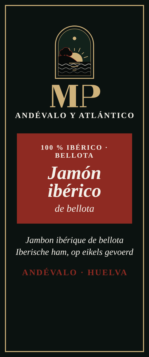 Jamón ibérico, pata completa